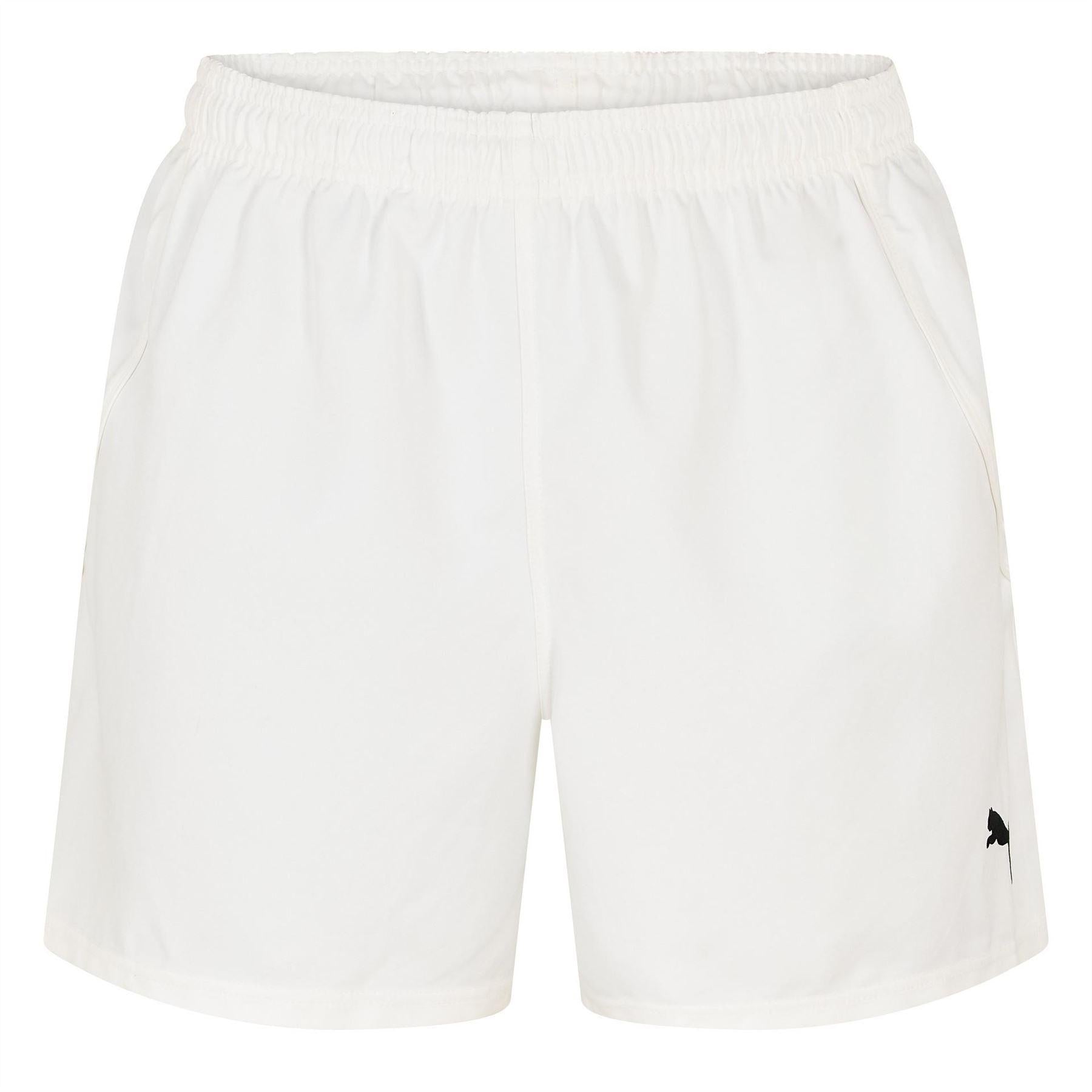 White - Front - Puma Mens Pwr C 5.10 Rugby Shorts
