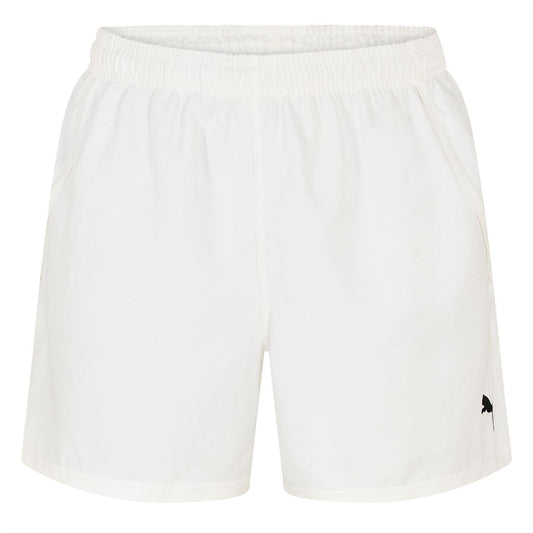 White - Front - Puma Mens Pwr C 5.10 Rugby Shorts