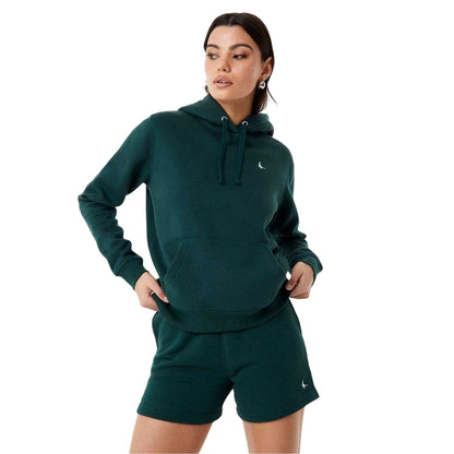 Dark Green - Front - Jack Wills Womens-Ladies Astbury Boyfriend Shorts