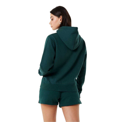 Dark Green - Back - Jack Wills Womens-Ladies Astbury Boyfriend Shorts