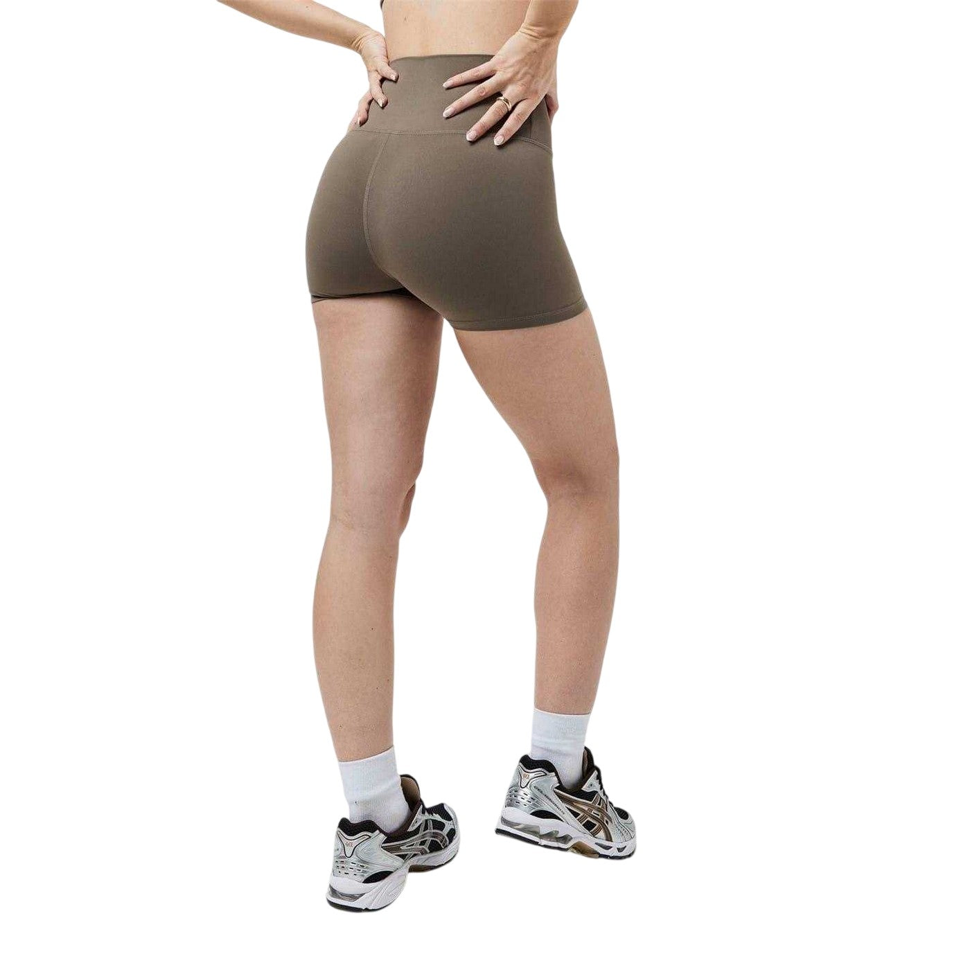 Ash - Back - USA Womens-Ladies Slim Shorts