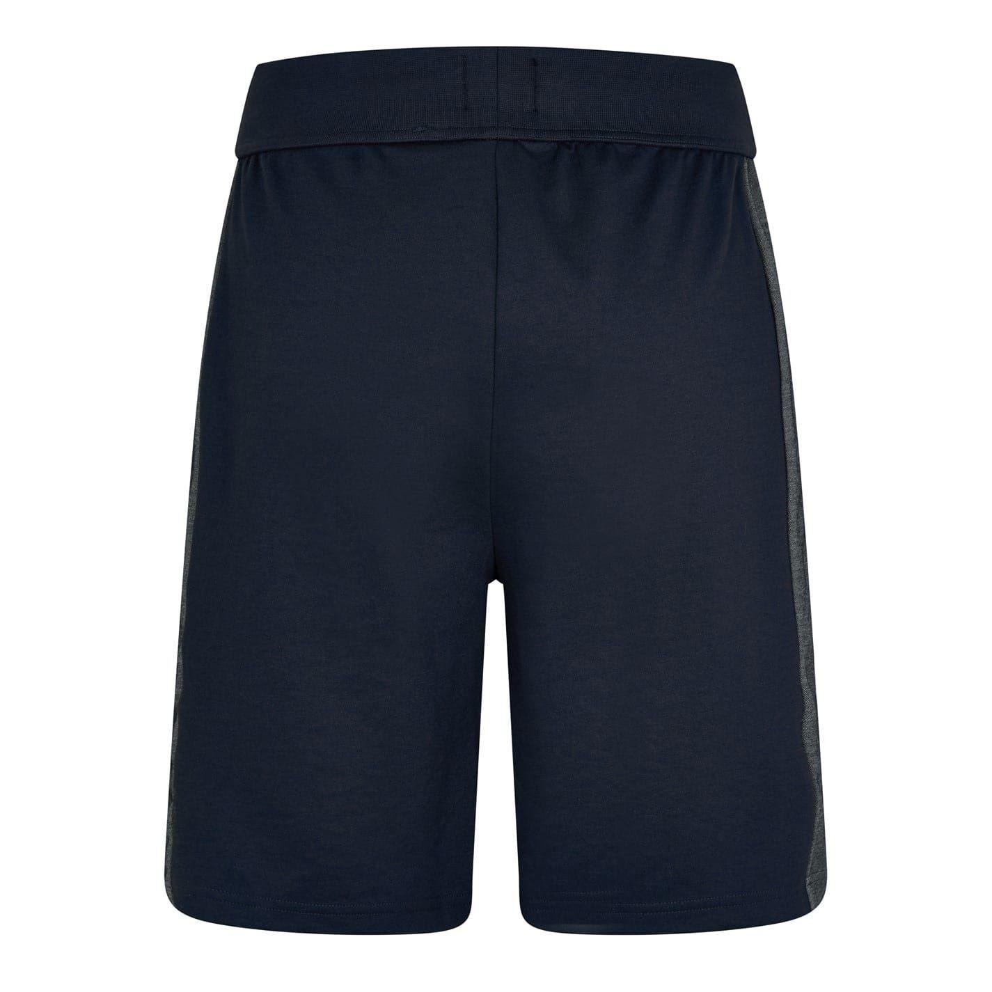 Navy-White - Back - Boss Mens Sweat Shorts