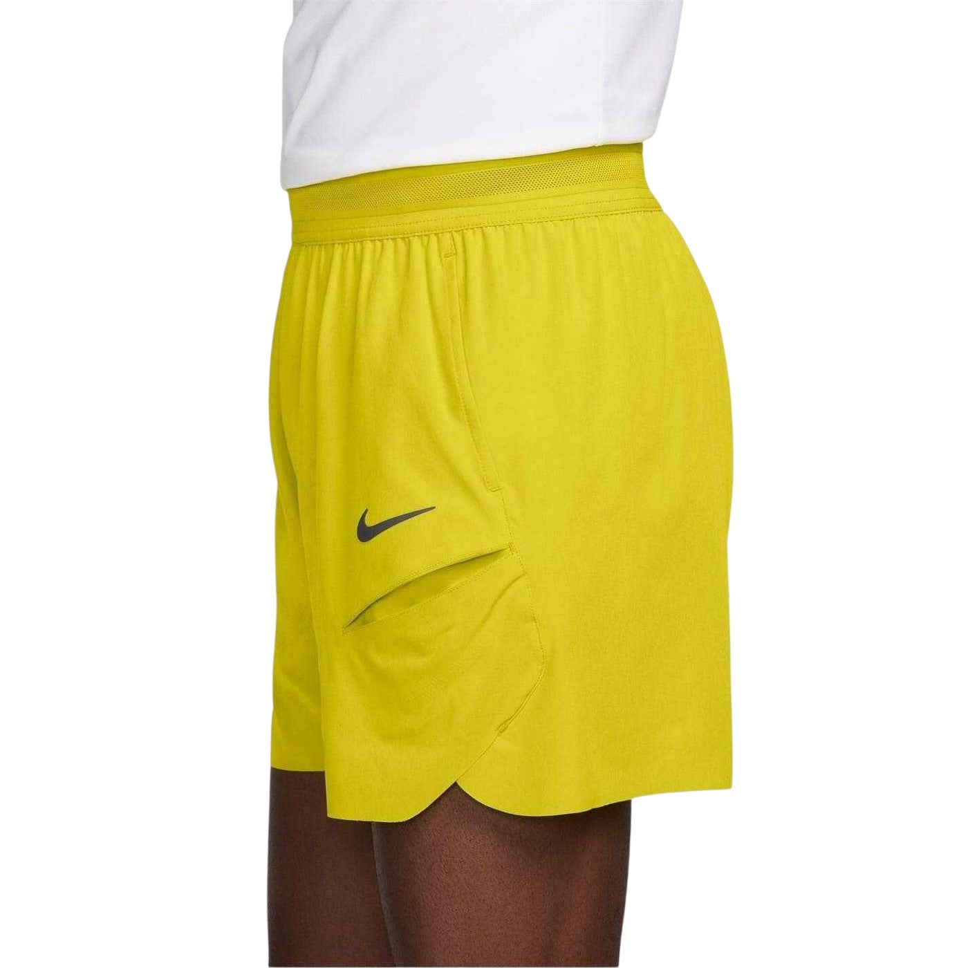 Vibrant Yellow - Front - Nike Mens Advantage Tennis Shorts