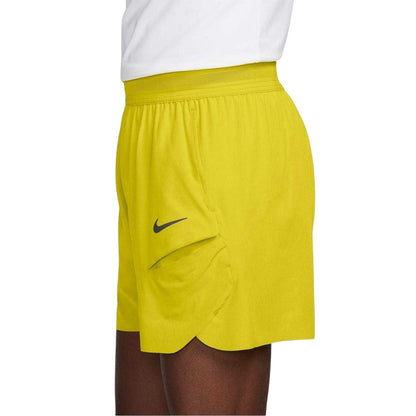 Vibrant Yellow - Front - Nike Mens Advantage Tennis Shorts