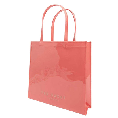 Coral - Back - Ted Baker Womens-Ladies Bow Tote Bag