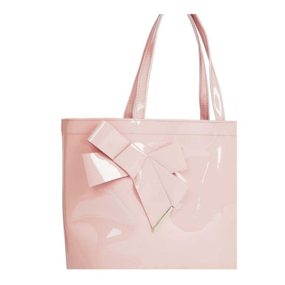 Pale Pink - Side - Ted Baker Womens-Ladies Bow Tote Bag