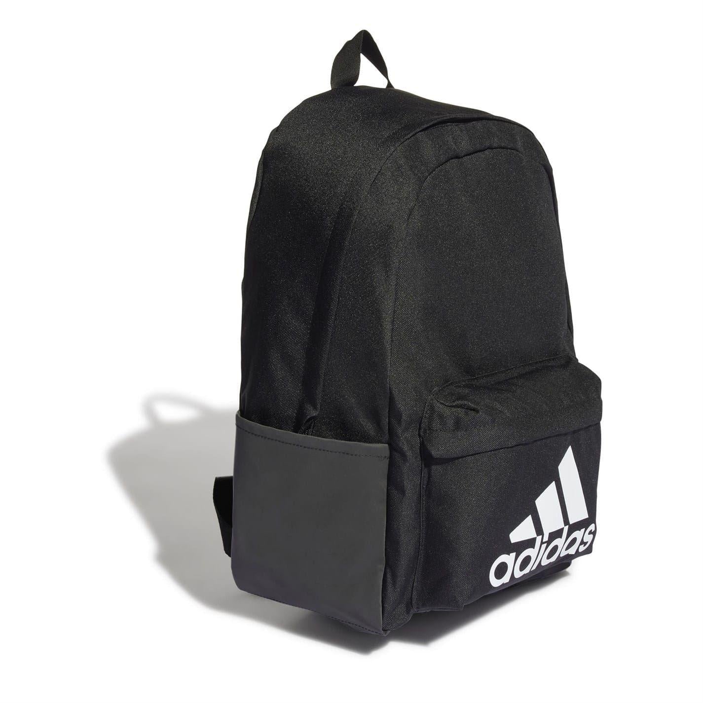 Black - Side - Adidas Unisex Adult Badge Of Sport Backpack
