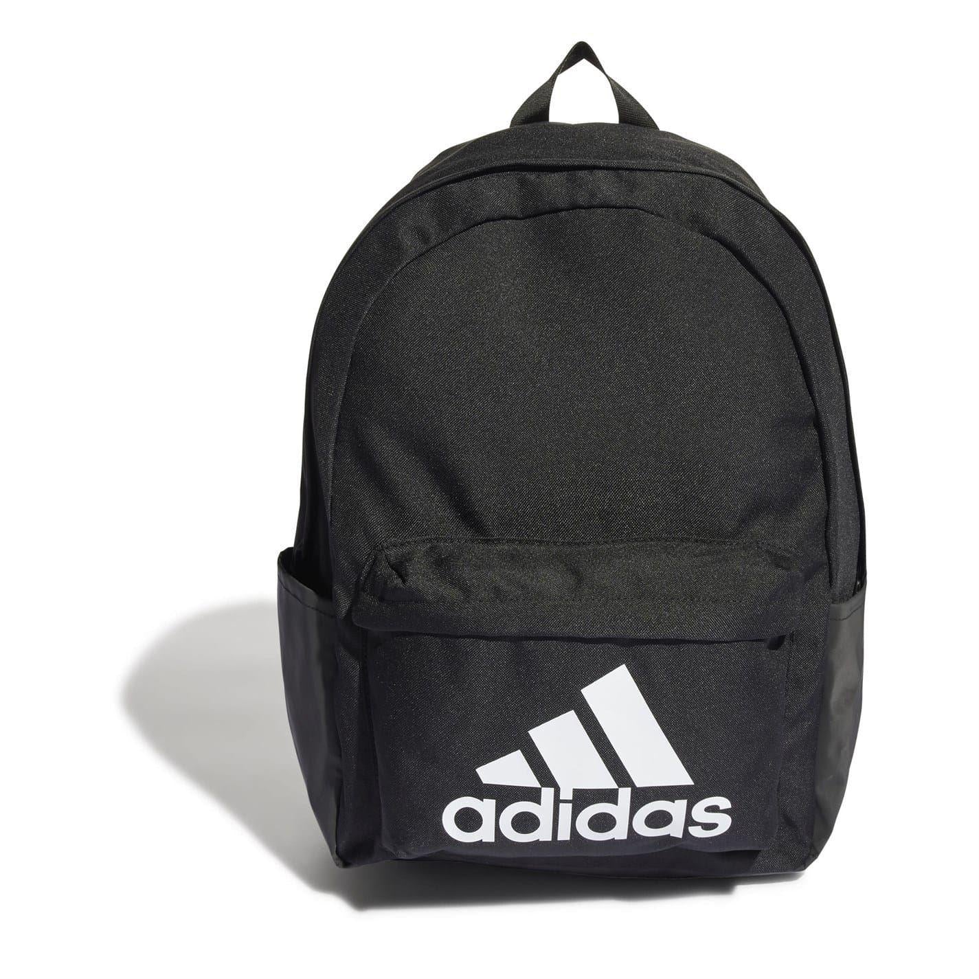 Black - Front - Adidas Unisex Adult Badge Of Sport Backpack