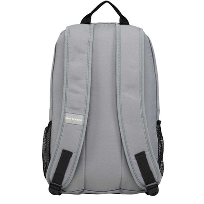 Slate Grey - Back - New Balance Unisex Adult Pelham School 22L Backpack
