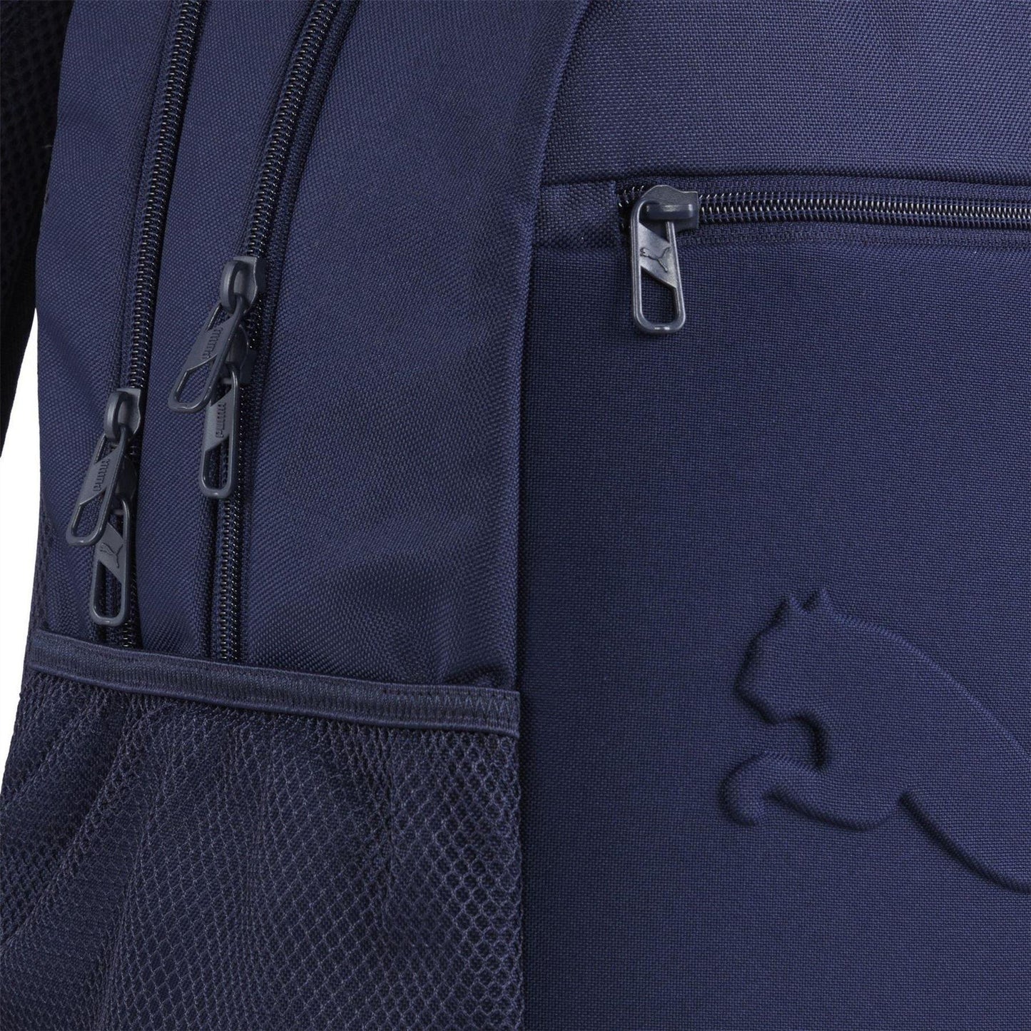 Navy - Side - Puma Buzz School Backpack
