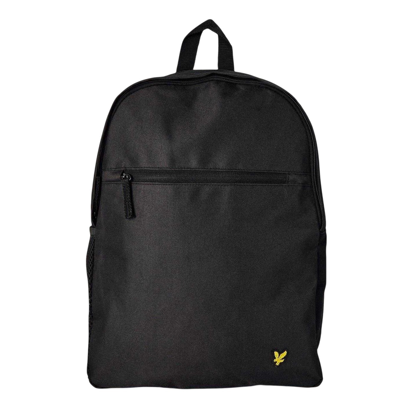 Jet Black - Front - Lyle & Scott Childrens-Kids School Backpack