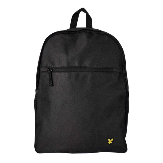 Jet Black - Front - Lyle & Scott Childrens-Kids School Backpack