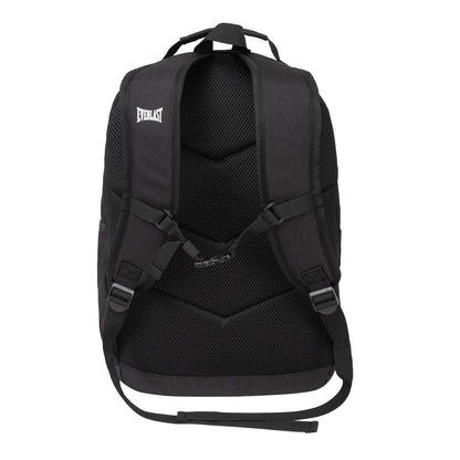 Black - Back - Everlast Polyester Backpack