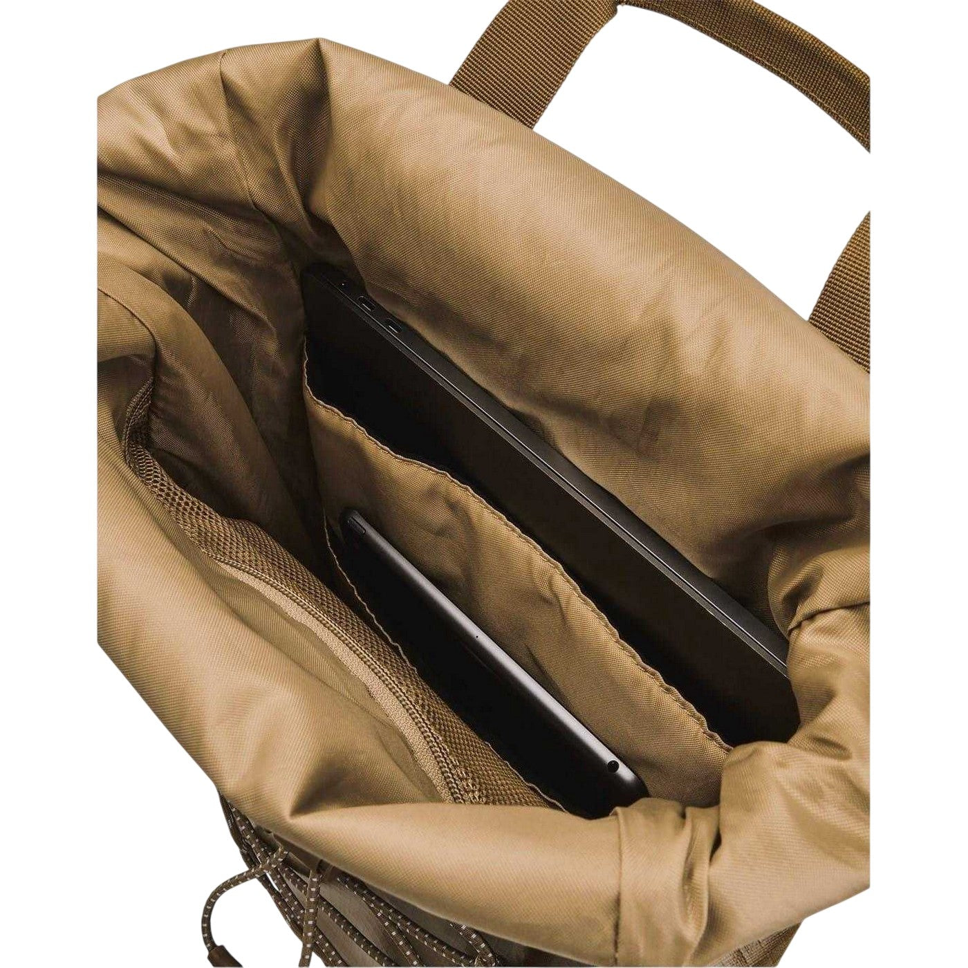 Coyote-Camel - Side - Under Armour Unisex Adult UA Summit Backpack
