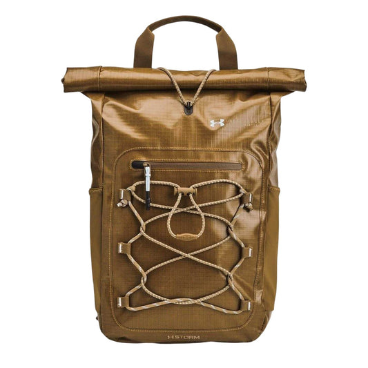Coyote-Camel - Front - Under Armour Unisex Adult UA Summit Backpack