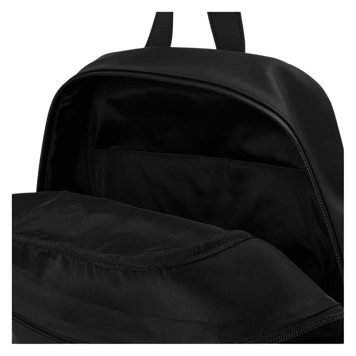Black - Side - Jack Wills Logo Backpack