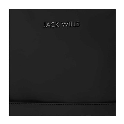 Black - Lifestyle - Jack Wills Logo Backpack