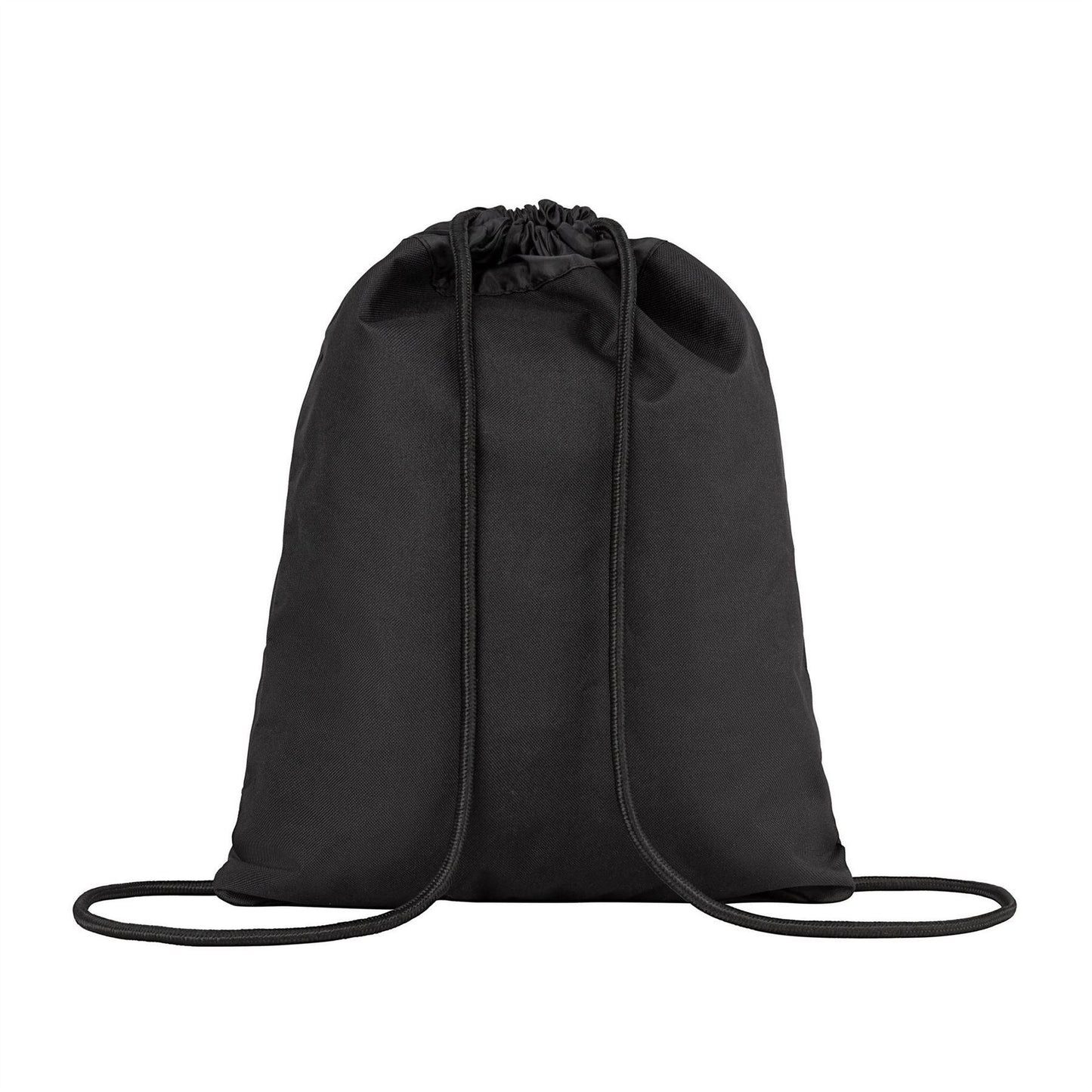 Charcoal-Black - Back - Everlast Brooklyn Two Tone Gym Drawstring Bag