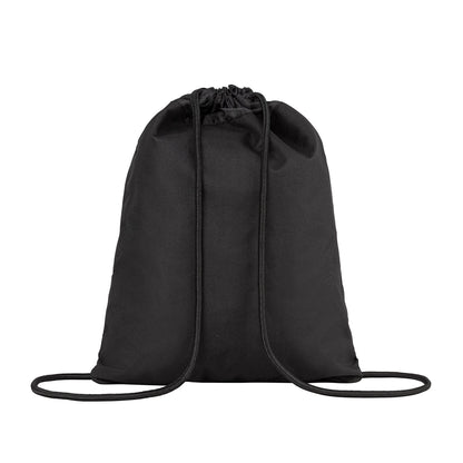 Charcoal-Black - Back - Everlast Brooklyn Two Tone Gym Drawstring Bag