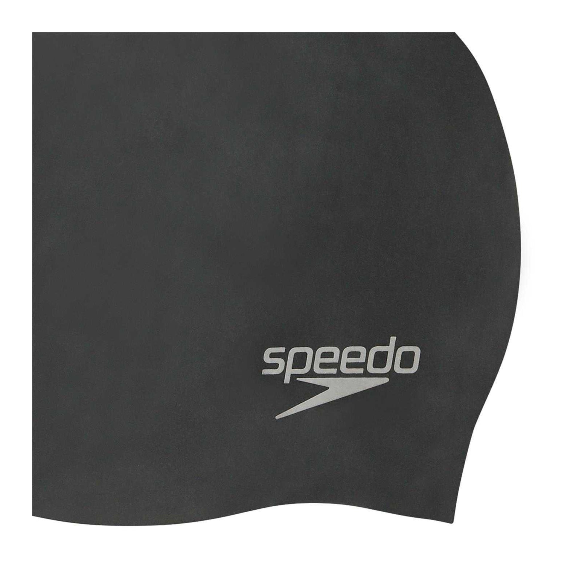 Electric Pink - Front - Speedo Unisex Adult Plain Swimming Cap