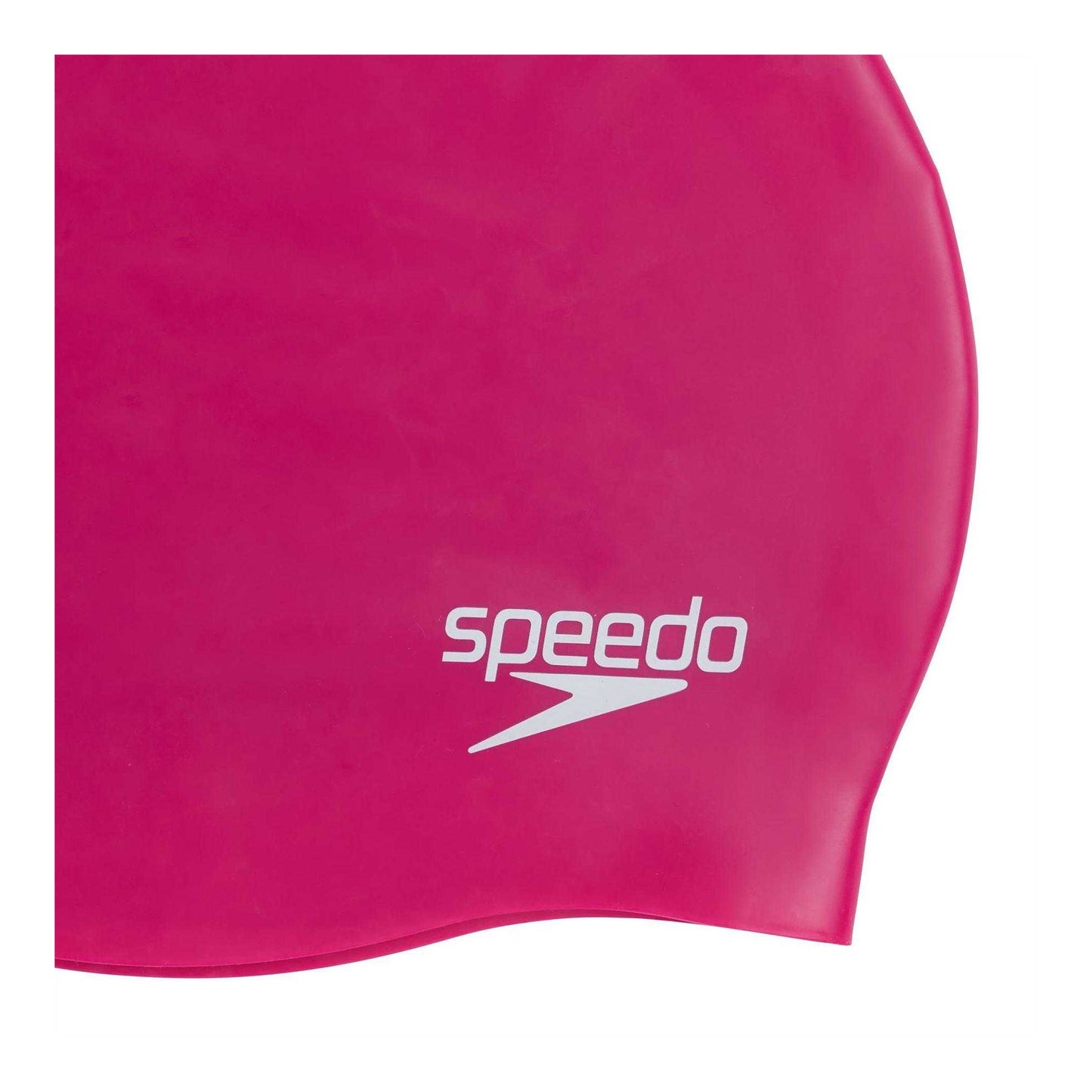 Electric Pink - Side - Speedo Unisex Adult Plain Swimming Cap