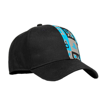 Black-Blue - Back - Playstation Since 94 Embroidered Logo Baseball Cap
