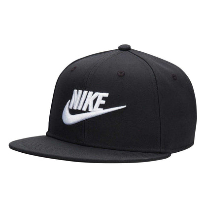 Black-White - Front - Nike Childrens-Kids Heritage 86 Hat