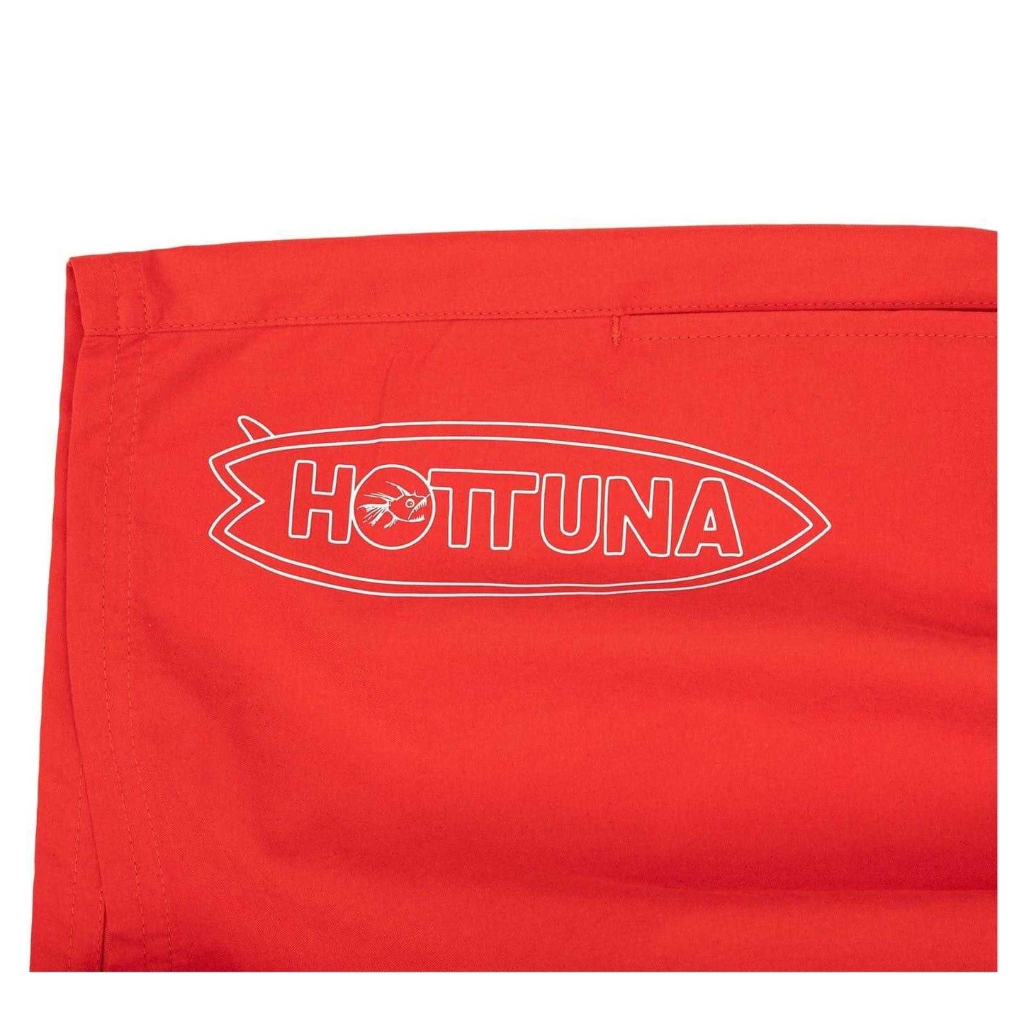 Red - Side - Hot Tuna Mens Regular Swim Shorts