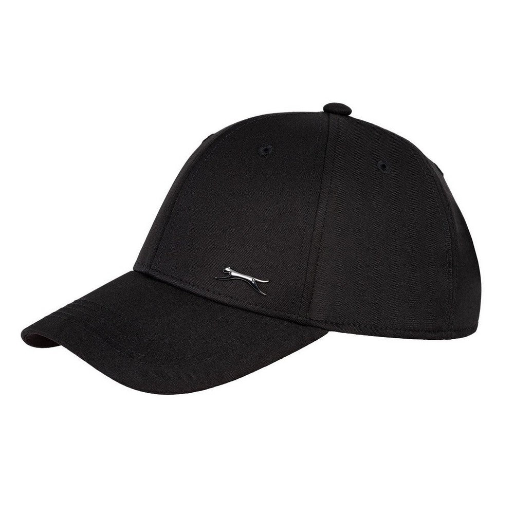 Black - Side - Slazenger Childrens-Kids Casual Baseball Cap