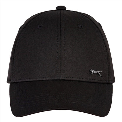 Black - Front - Slazenger Childrens-Kids Casual Baseball Cap
