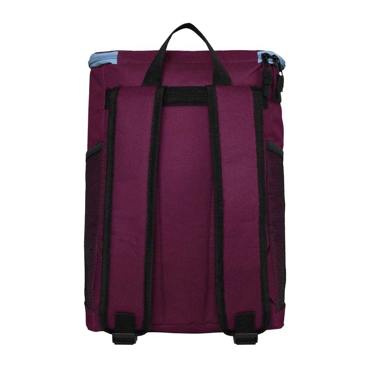 Claret-Sky Blue-Blue - Back - Aston Villa FC Square Backpack