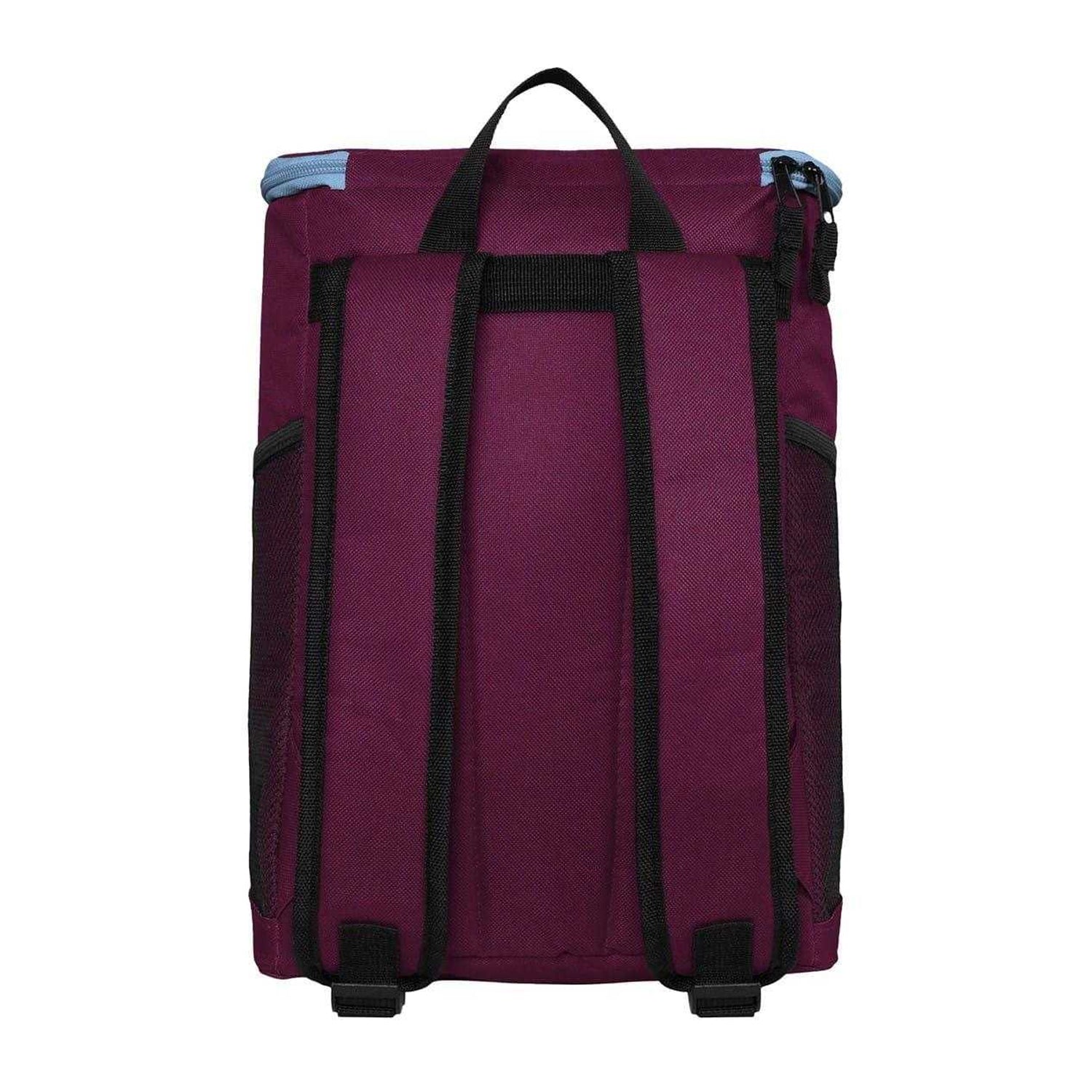 Claret-Sky Blue-Blue - Back - Aston Villa FC Square Backpack