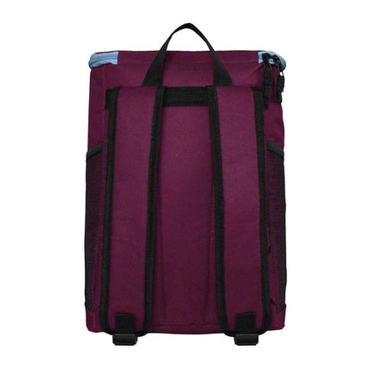 Claret-Sky Blue-Blue - Back - Aston Villa FC Square Backpack