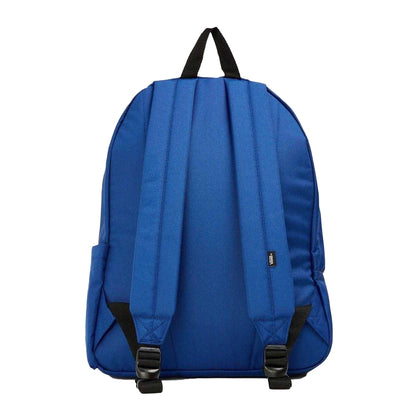 Blue - Back - Vans Mens Old Skool Logo Backpack