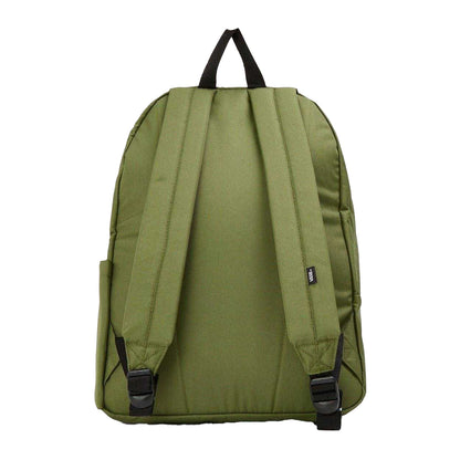 Green - Back - Vans Mens Old Skool Logo Backpack