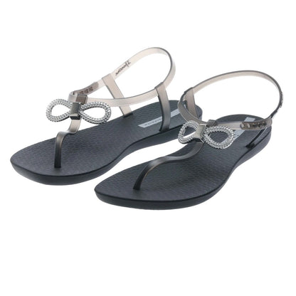 Black - Pack Shot - Ipanema Womens-Ladies Belle Bow Sandals