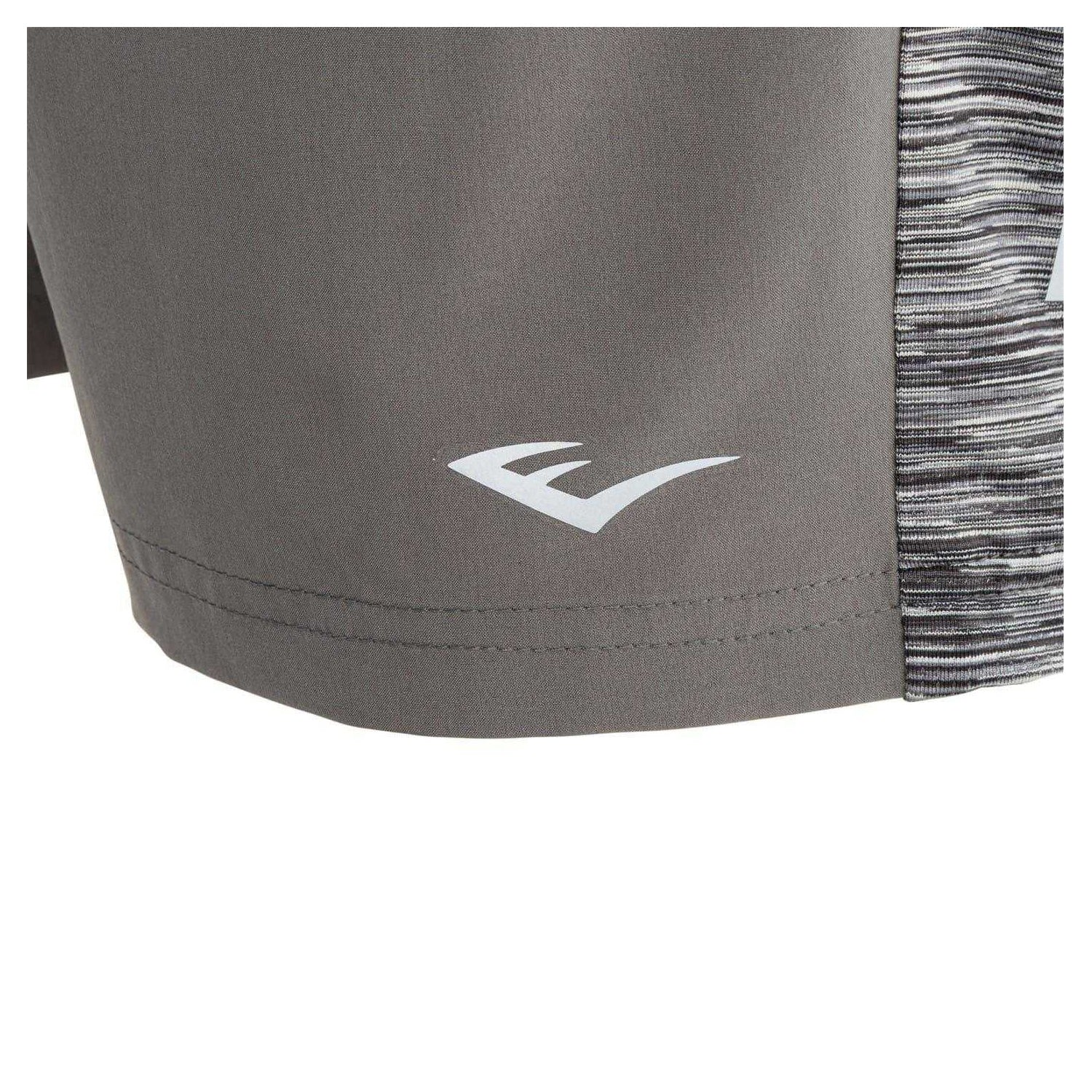 Black-Grey - Lifestyle - Everlast Mens Flex Swim Shorts