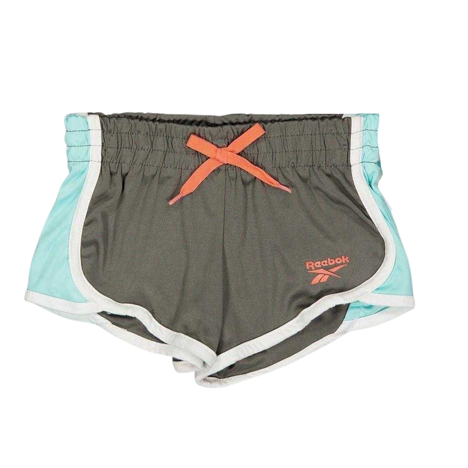 Aruba Blue - Back - Reebok Girls Shorts (Pack of 2)