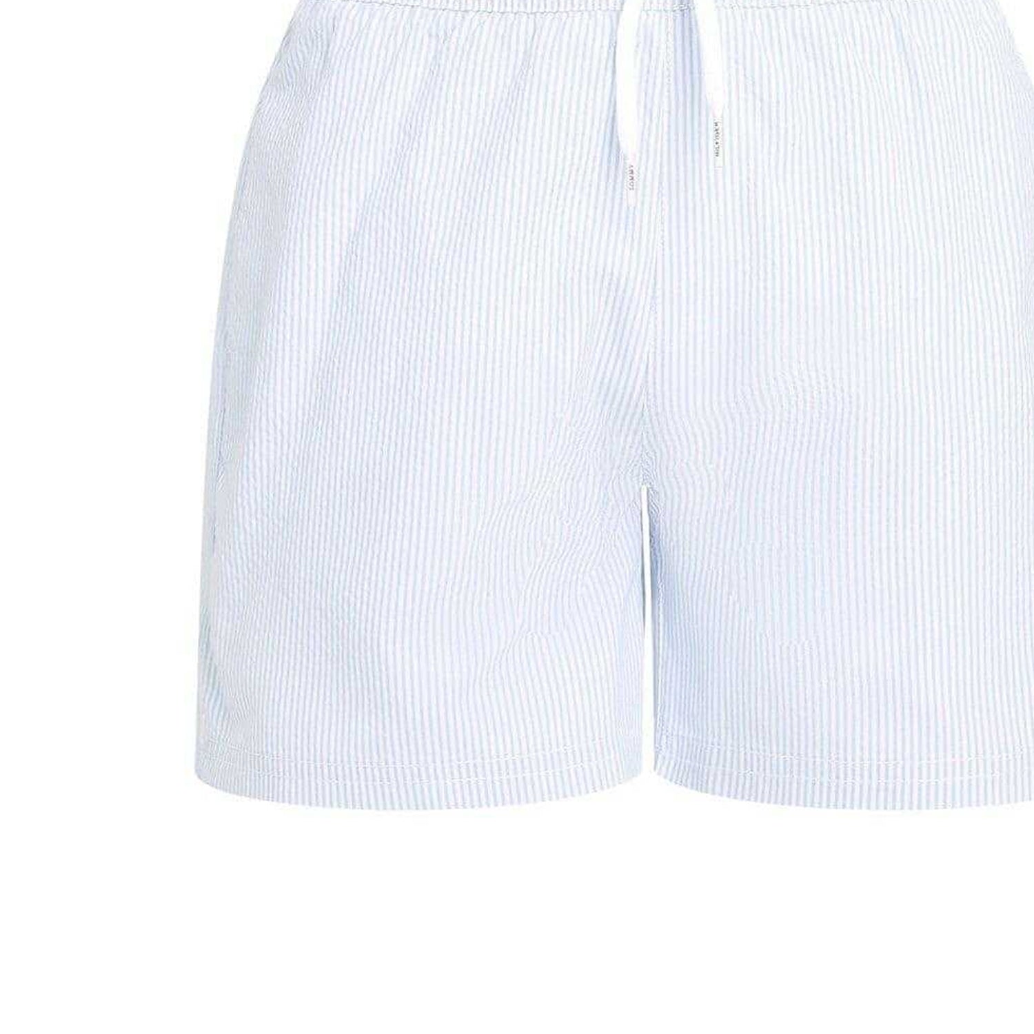 White-Blue - Side - Tommy Hilfiger Boys Regular Swim Shorts