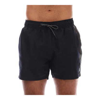 Navy - Front - Emporio Armani EA7 Mens Polyester Swim Shorts