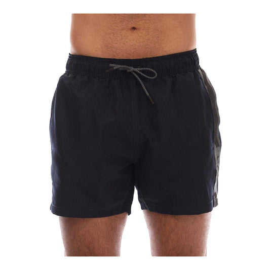 Navy - Front - Emporio Armani EA7 Mens Polyester Swim Shorts