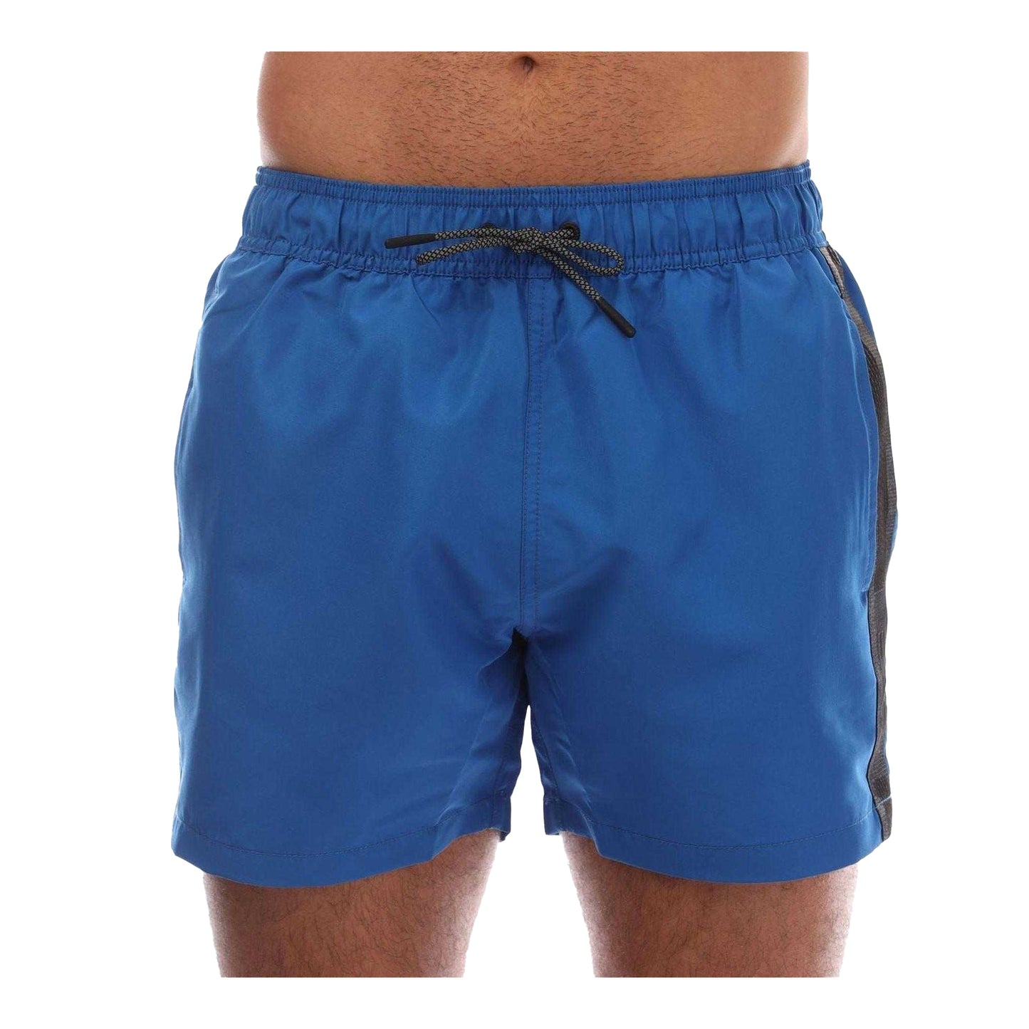 Blue - Front - Emporio Armani EA7 Mens Polyester Swim Shorts
