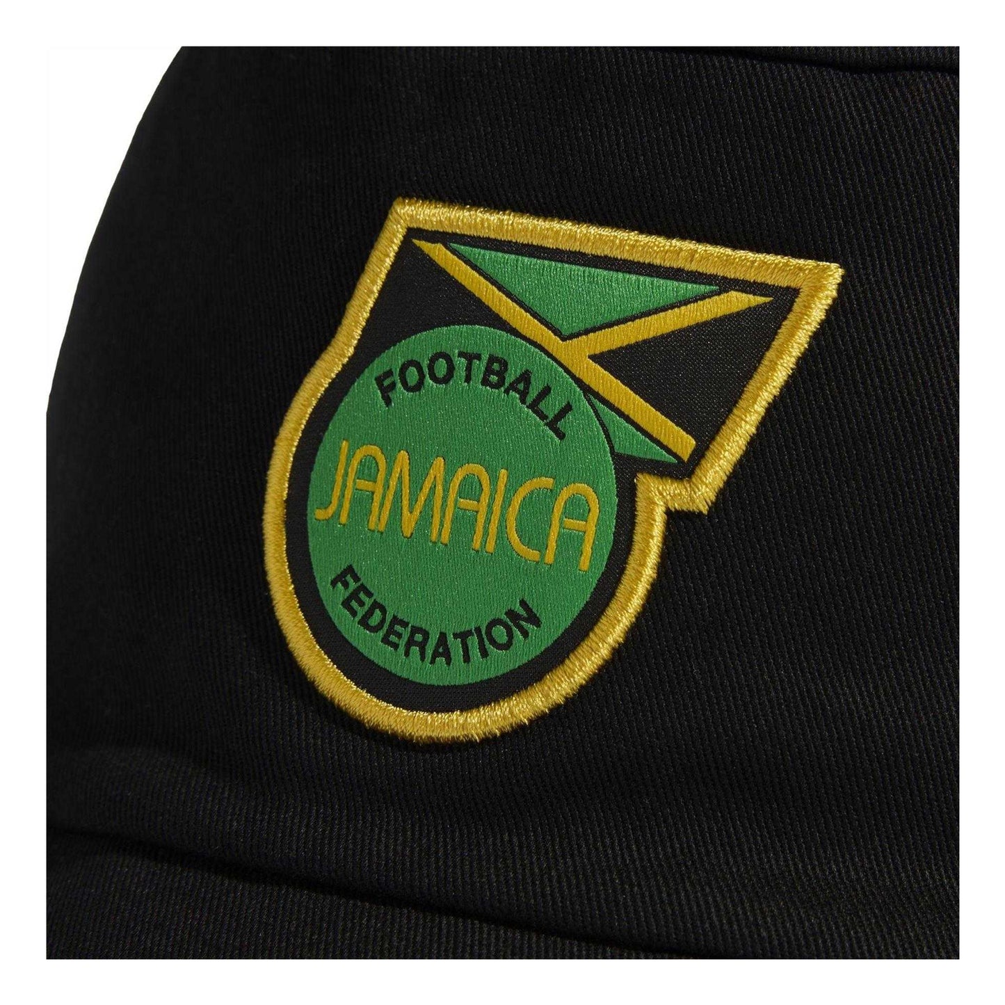 Black-Gold - Side - Adidas Mens Jamaica Bucket Hat