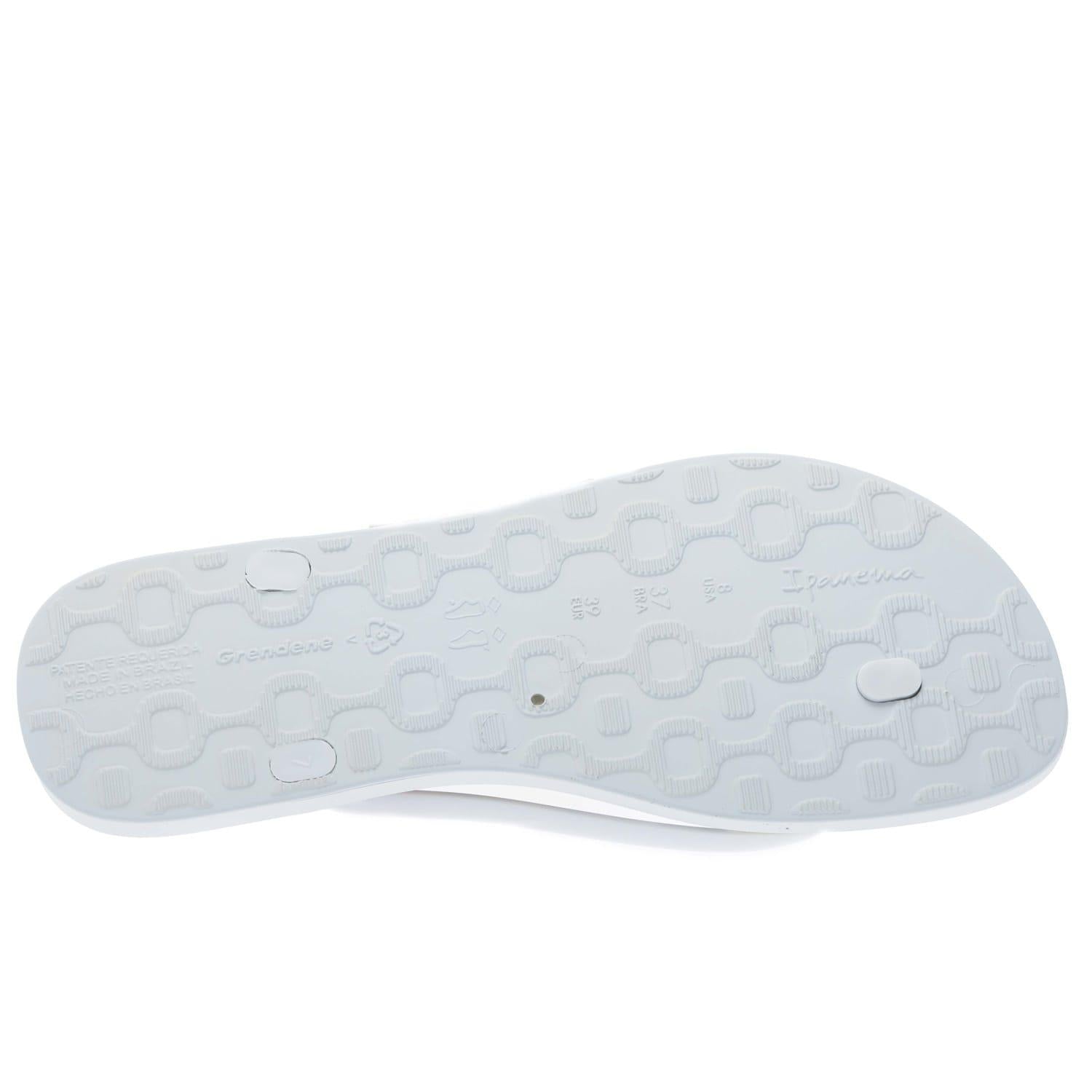White - Side - Ipanema Womens-Ladies Frida Flip Flops