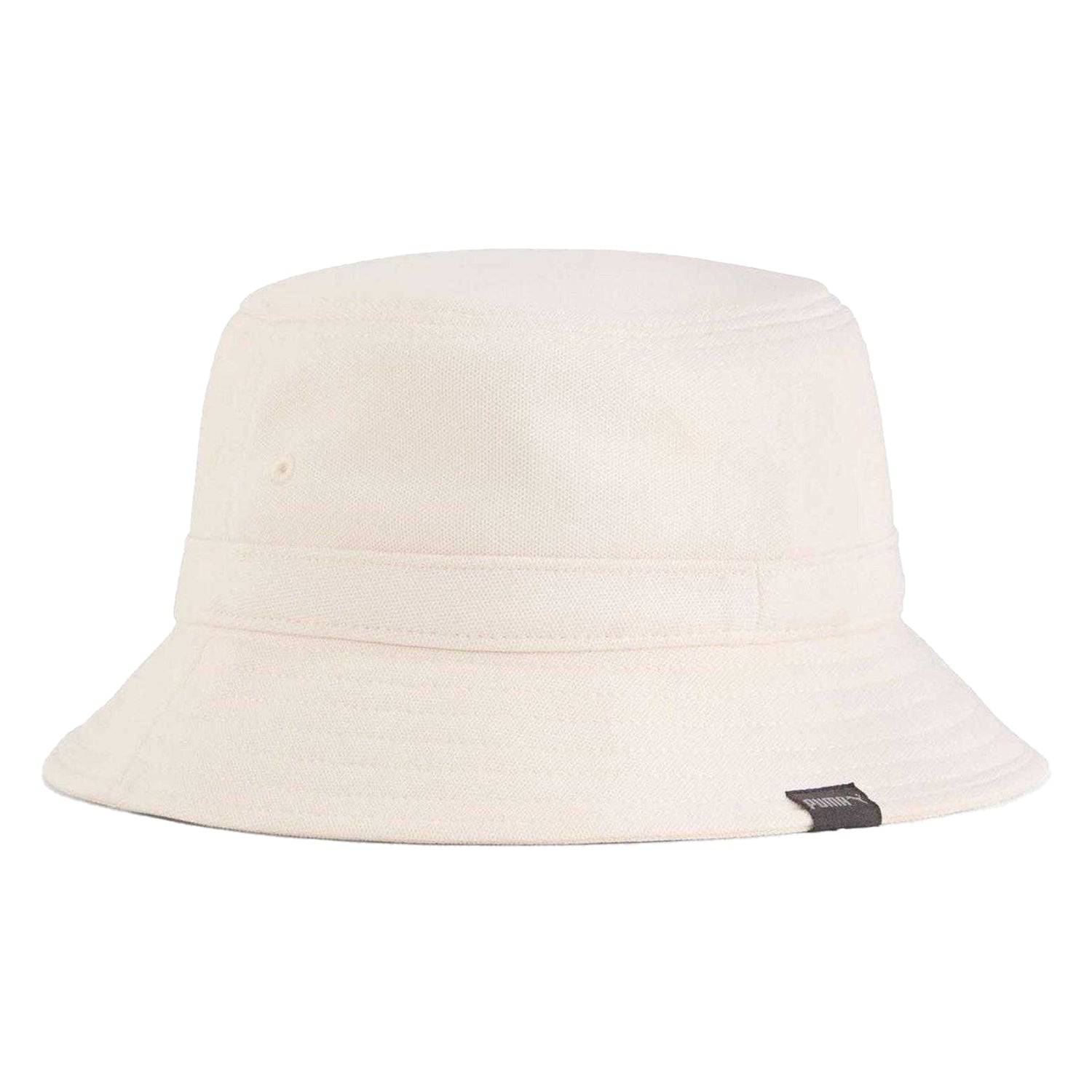 White - Back - Puma Essential Logo Bucket Hat