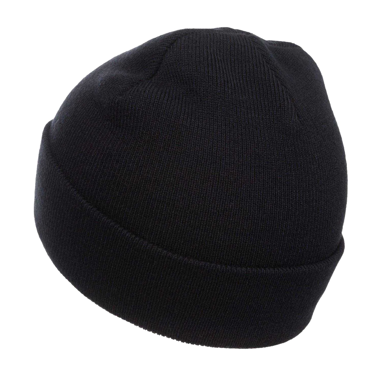 Black - Back - Slazenger Childrens-Kids Embroidered Logo Acrylic Winter Beanie