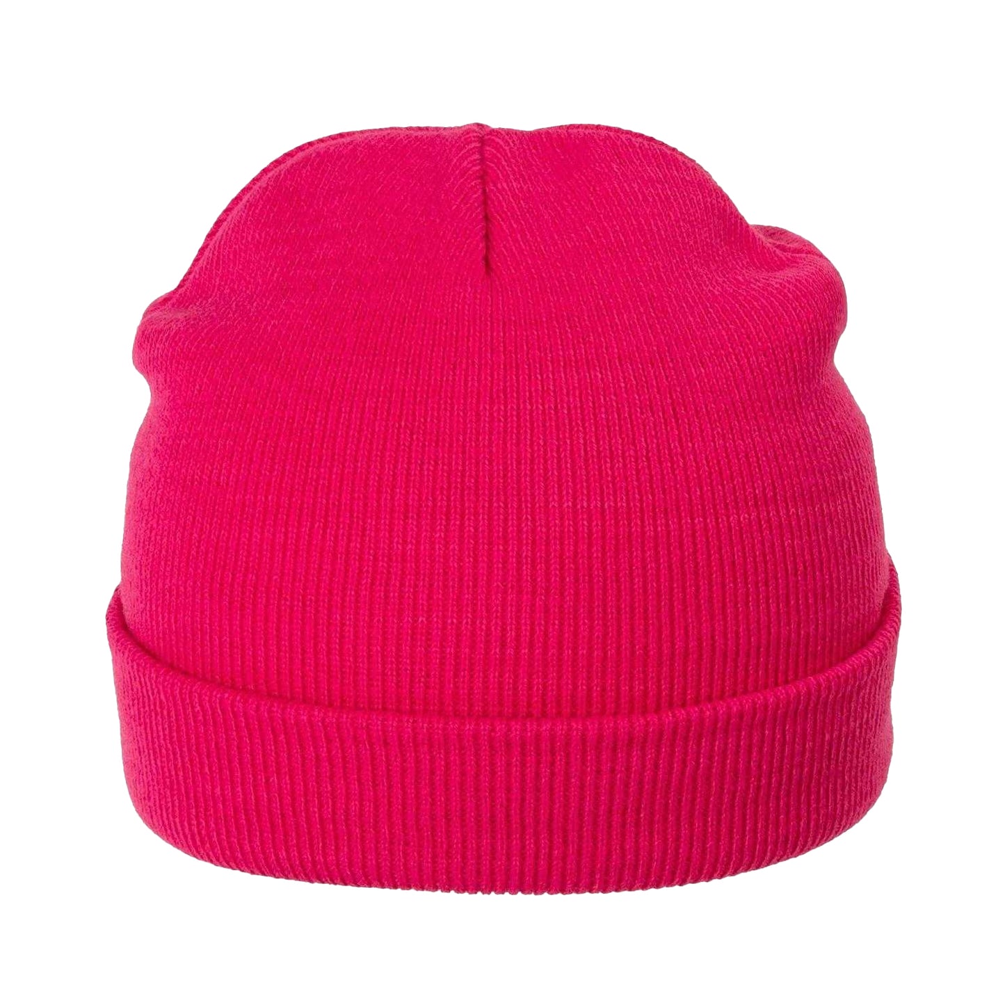 Pink - Back - Slazenger Childrens-Kids Embroidered Logo Acrylic Winter Beanie