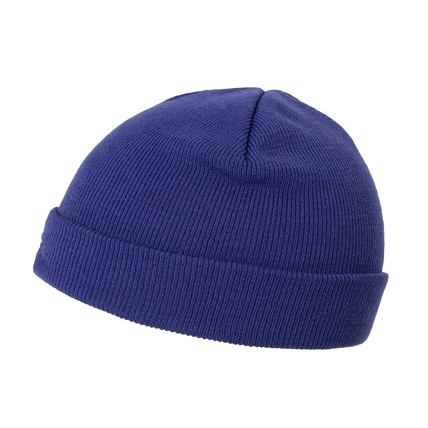Royal Blue - Side - Slazenger Childrens-Kids Embroidered Logo Acrylic Winter Beanie