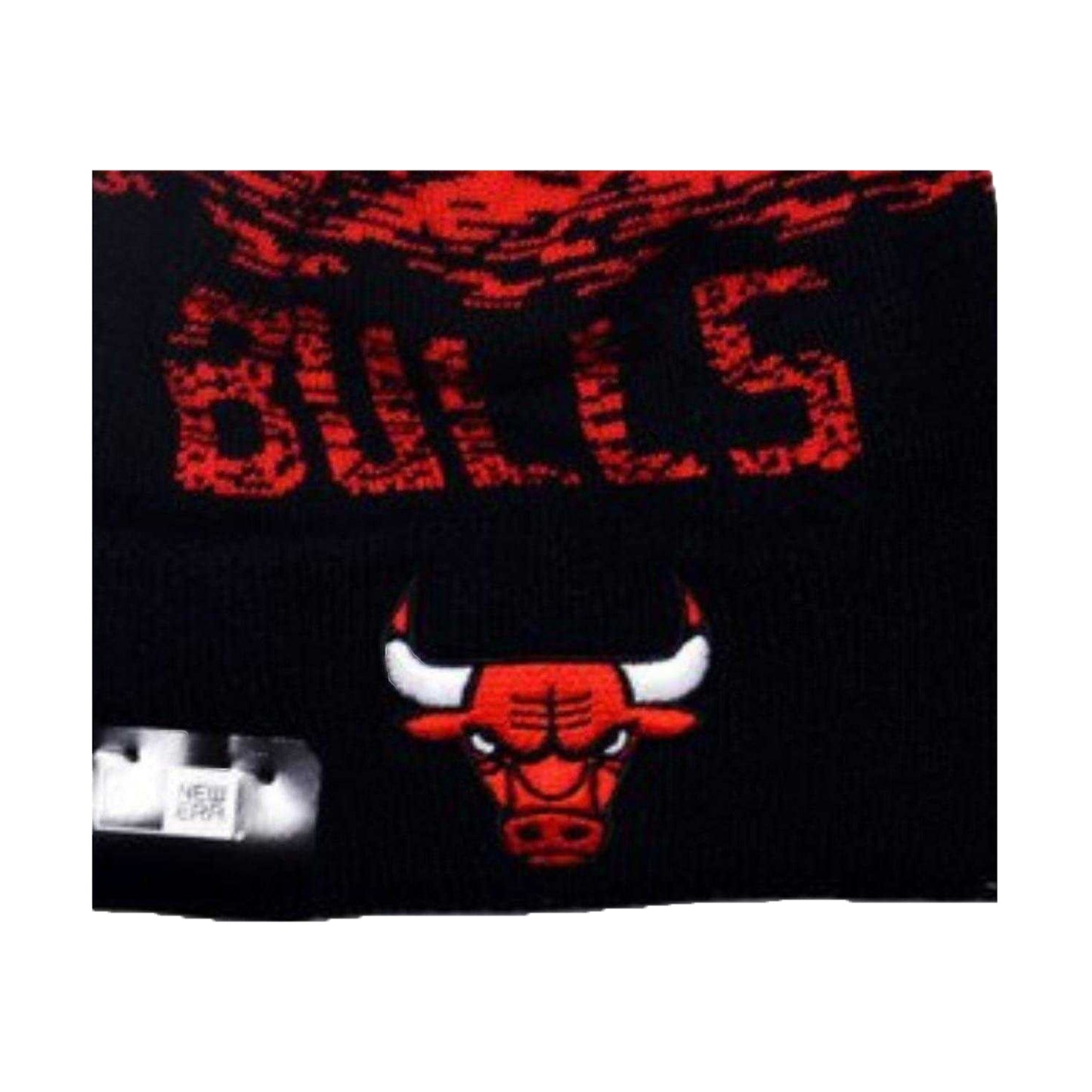 Black - Back - New Era Unisex Adult Chicago Bulls Beanie