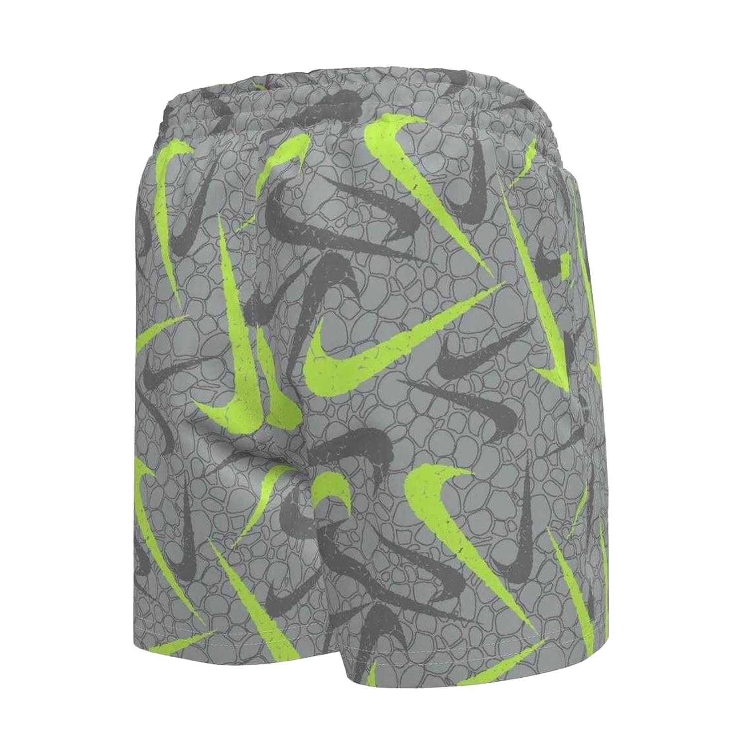 Wolf Grey - Back - Nike Boys Patterned Swimming Swim Shorts